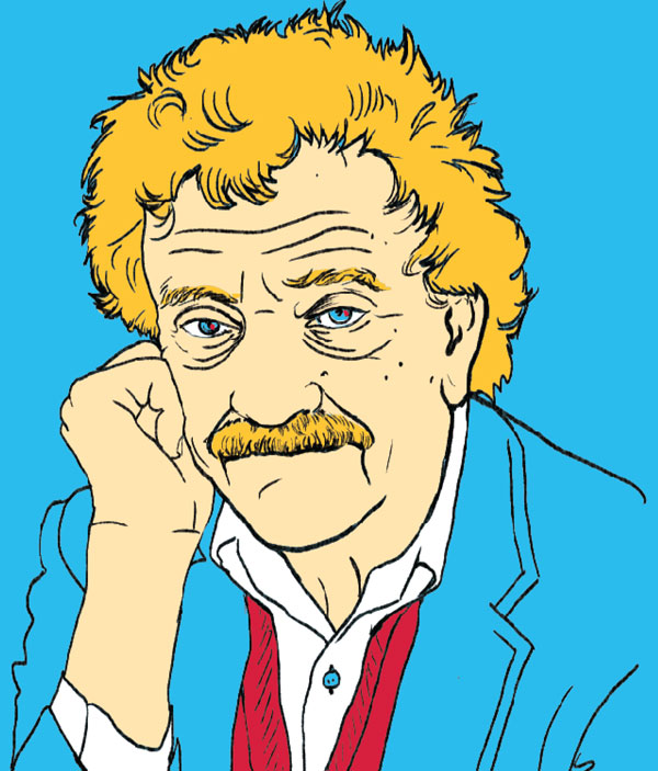<p>Kurt Vonnegut</p>