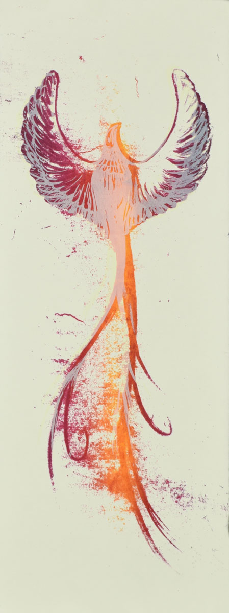 Fire Bird Print
