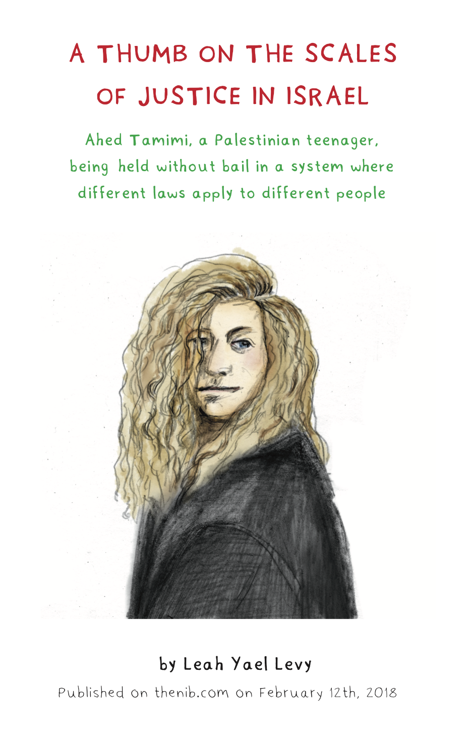 Ahed Tamimi for The Nib