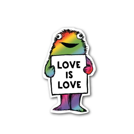 Love is Love – Vinyl Sticker